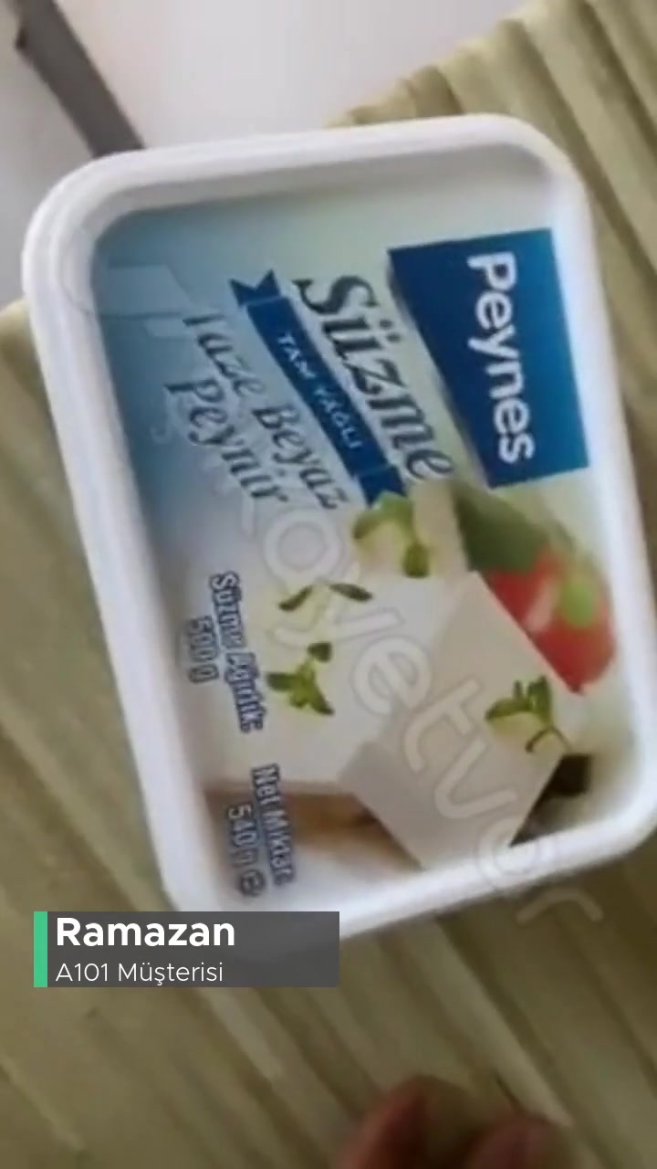 A101 Süzme Peynir Şikayeti videonun kapak resmi