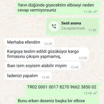 Geciken Ürün Teslimatı Ve İletişim Sorunu
