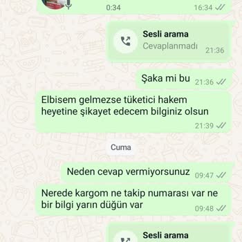 Geciken Ürün Teslimatı Ve İletişim Sorunu