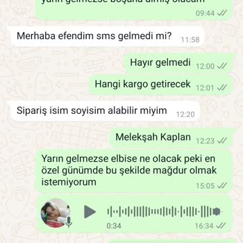 Geciken Ürün Teslimatı Ve İletişim Sorunu