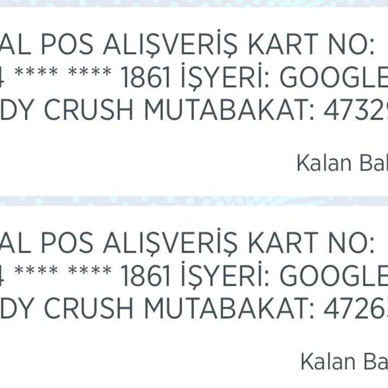 Candy Crush Saga'da İzinsiz Satın Alma Problemi