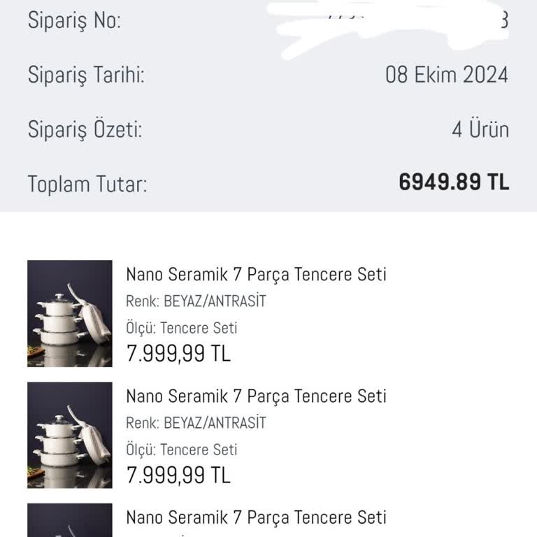 Eksik Ürün Teslimatı Ve İletişim Sorunları