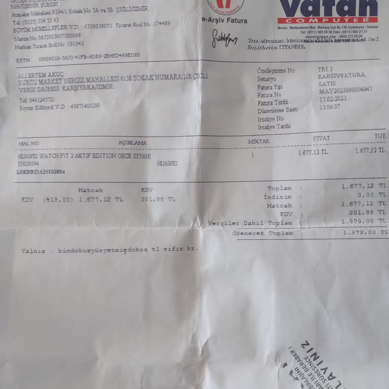 Huawei Saatin Tamir Ücreti Şok Edici