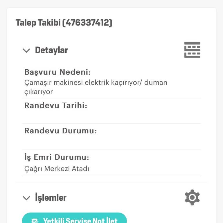 Arçelik'in Müşteri Hizmetleri Ve Yanlış Parça Sorunu