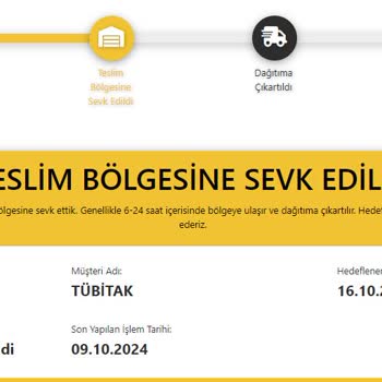 Kargom Nerede? 10 Günlük Bekleyiş!