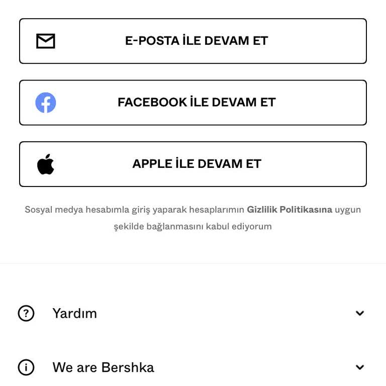 Bershka'dan Sipariş Ve İade Sorunu