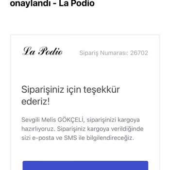 Güvenilir Sandığım Lapodio'dan Ürün Ve İade Sorunu