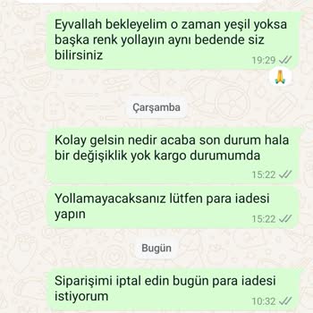 Gladunder.com.tr'den Sipariş Verdim, Ne Ürün Ne İade Aldım