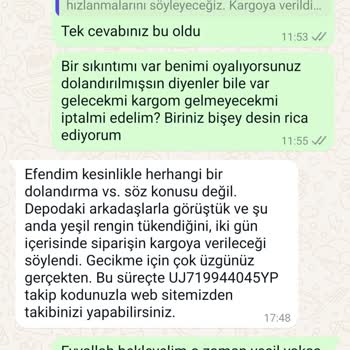 Gladunder.com.tr'den Sipariş Verdim, Ne Ürün Ne İade Aldım