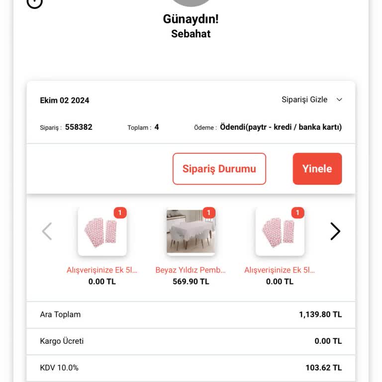 Sipariş Gecikmesi Ve İletişim Eksikliği