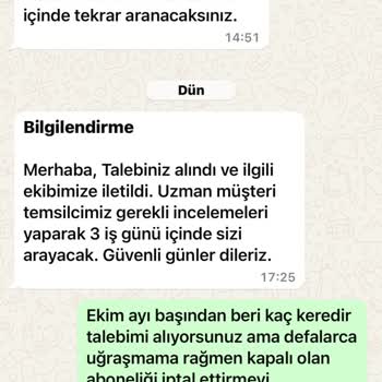 İptal Sürecinde Yaşanan Zorluklar Ve İletişim Sorunları