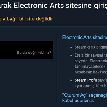 Hesap Erişimi Sorunu: Origin'de Mail Değişikliği