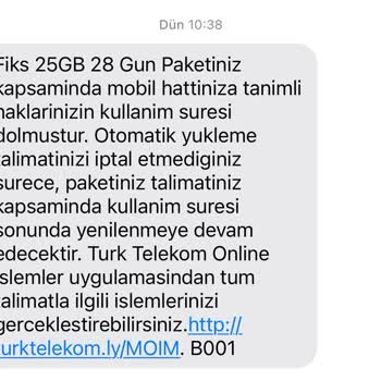 Türk Telekom'da Bilgilendirme Eksikliği Ve Yanlış Ücretlendirme