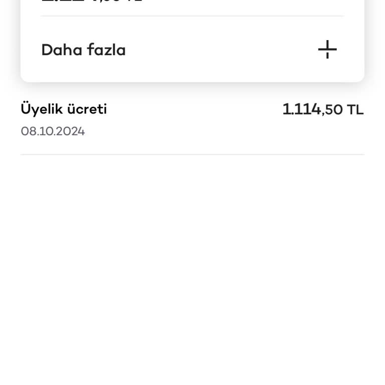 Bilgim Dışında Alınan Üyelik Ücreti İadesi Talebi