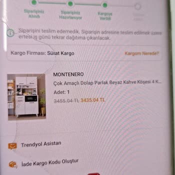 Trendyol Siparişimde Yaşadığım Teslimat Sorunu