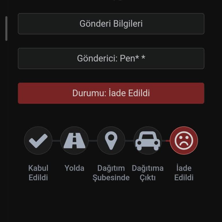 Kargoist İle İletişim Sorunu Ve Yanlış İade