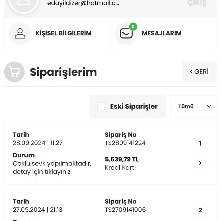 Setrms Mağazasının Yavaş İade Süreci Ve Eksik Ürün Gönderimi