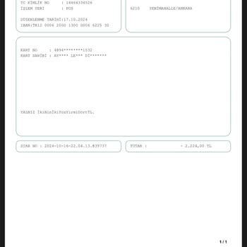İzinsiz Çekilen Ödeme Ve İade Talebi
