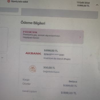 İade Edilen Paranın Ekstrede Görünmemesi Sorunu