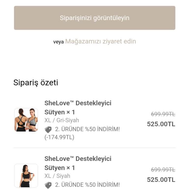 Shelove.co'dan Sipariş Verdim, Ürünler Ortada Yok