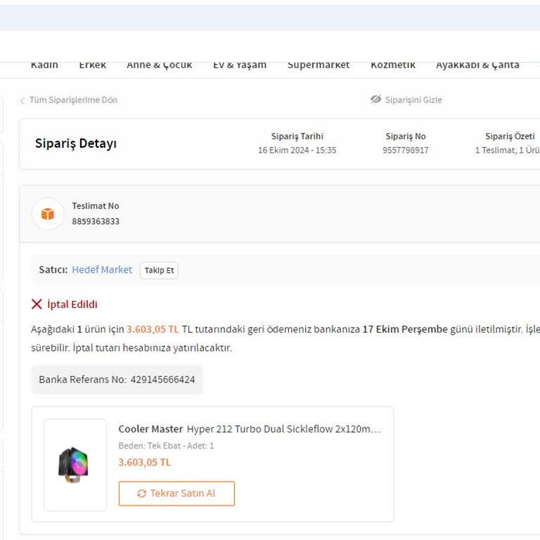 Trendyol'un Çözüm Üretmeyen Müşteri Hizmetleri