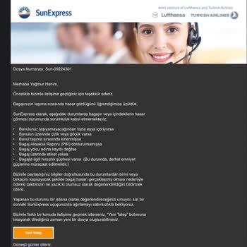 Berlin'den İzmir'e Sunexpress Uçuşunda Valiz Hasarı Ve Yetersiz Destek