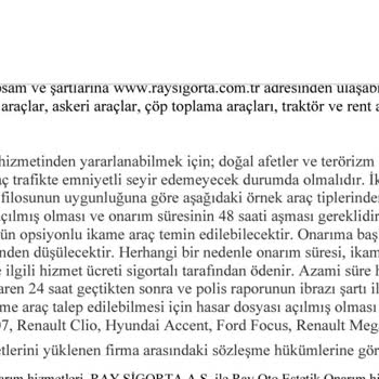 Yanlış İkame Araç Seçimi Mağduriyeti