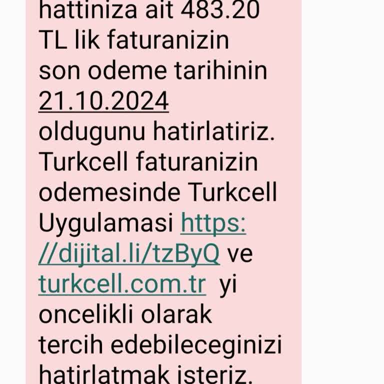 Özel Bilgilerimin İhlali Ve Yanlış Fatura Bilgilendirmesi
