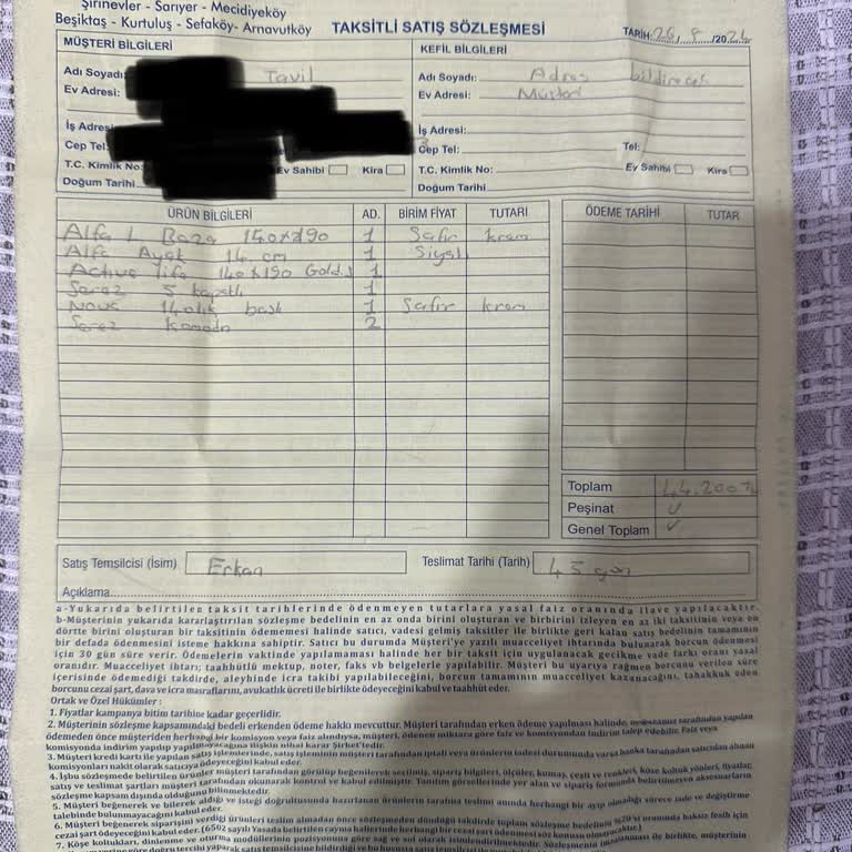 Sert Yatak Mağduriyeti: İade Talebi