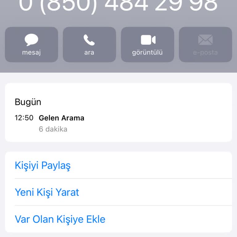 Şüpheli Arama Ve Yanıltıcı Bilgilendirme