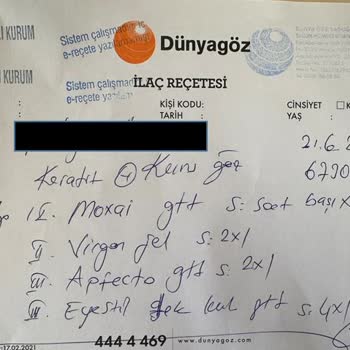 Dünya Göz Hastanesi Yanlış Tedavi Yönlendirmesi Sonucu Göz Sağlığım Tehlikeye Girdi!