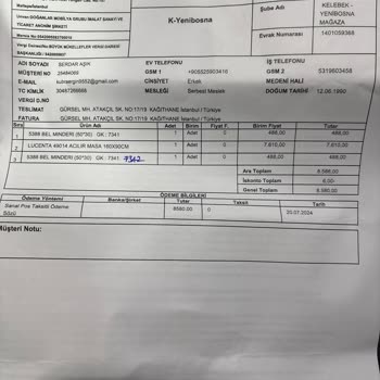 Mobilya Teslimatında Sorun Ve Müşteri Hizmetleri İlgisizliği