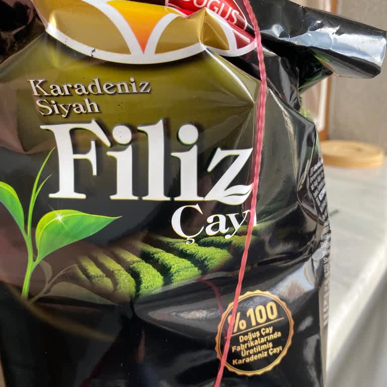 Çay Paketi İçinden Taş Çıktı!