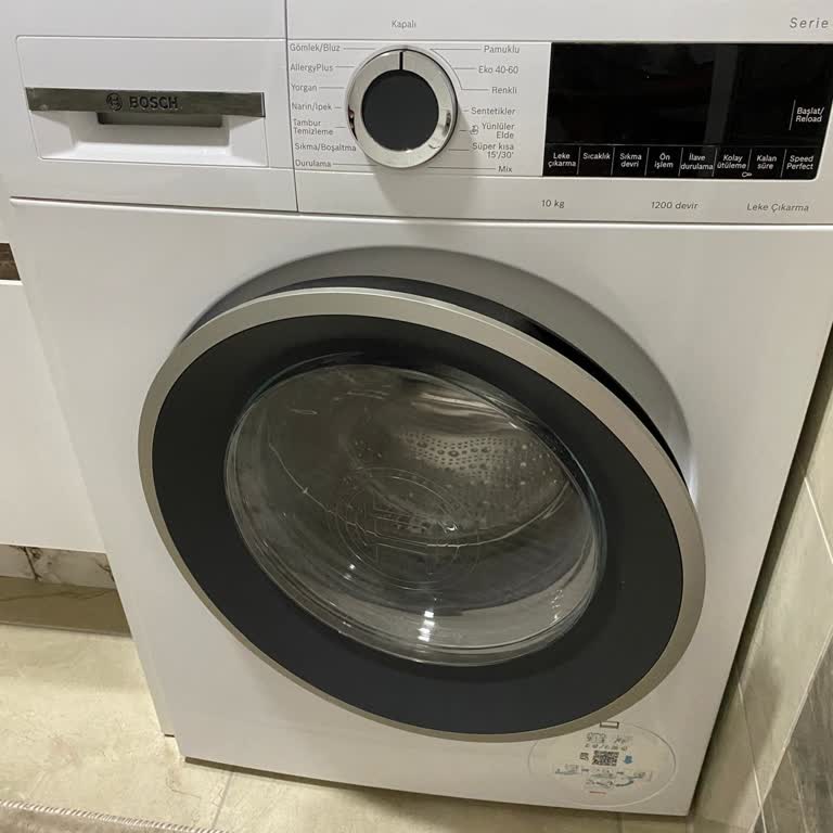 Bosch Sürekli Arızalanan Çamaşır Makinesi Ve İlgisiz Servis