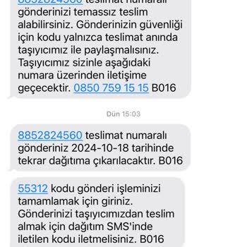 Trendyol Express Kuryesi Teslimat Sorunu Ve Yanıltıcı Bildirim