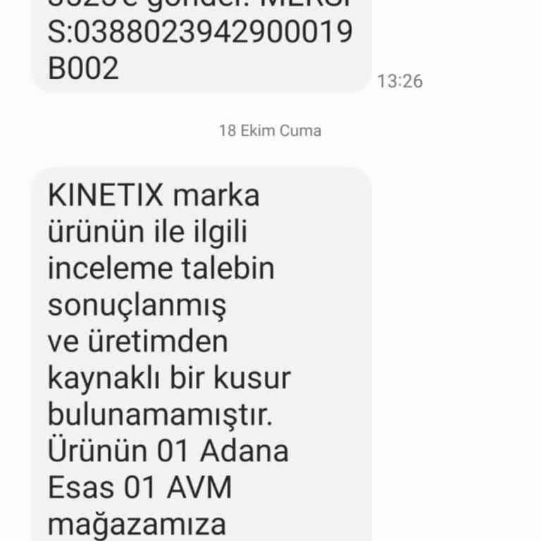 Kinetix Ayakkabıda Kalitesizlik Ve FLO'da Müşteri Hizmetleri Sorunu