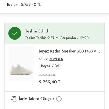 Armani Exchange Ayakkabının Hızlı Yıpranması
