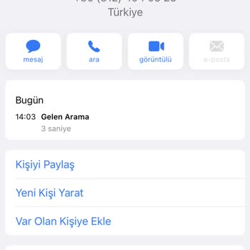 03124040626 Sürekli Aramalar Ve Şüpheli Numaralar Hakkında Şikayet