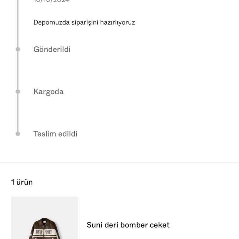 Bershka'dan Sipariş Sorunu Ve İletişim Eksikliği