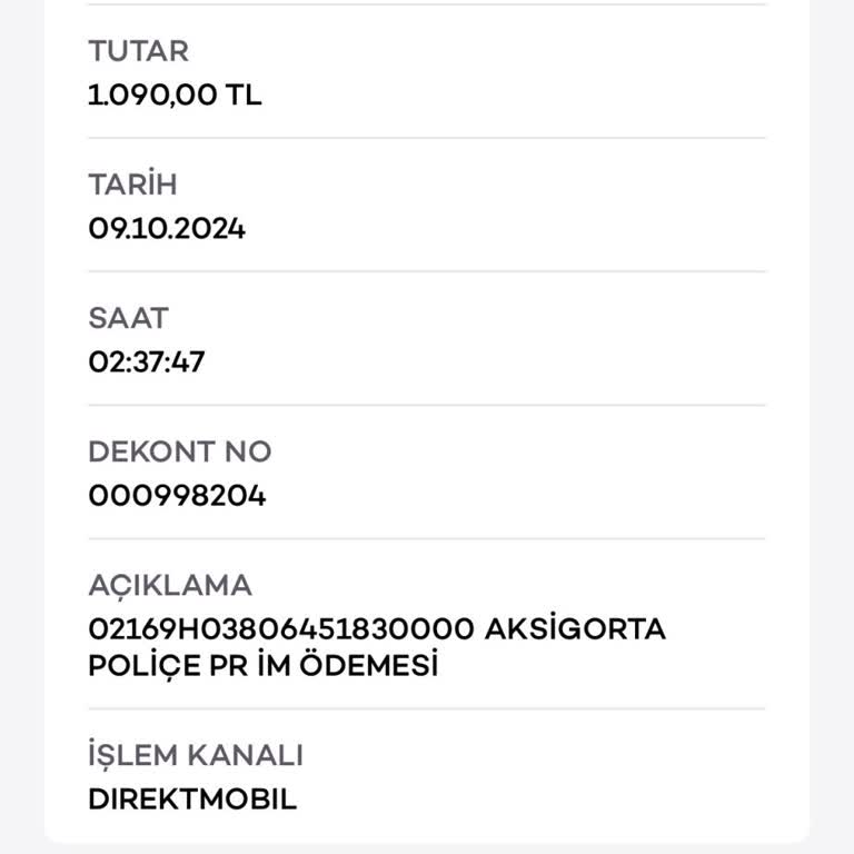 İzinsiz Poliçe Kesintisi Ve İade Talebi