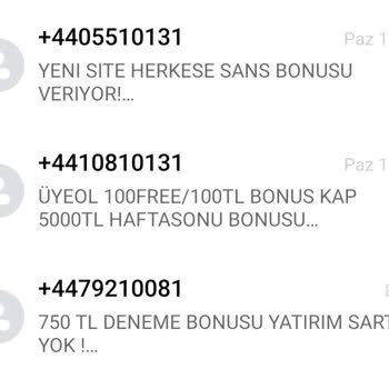 Sürekli Gelen Bahis Mesajlarıyla Başım Dertte