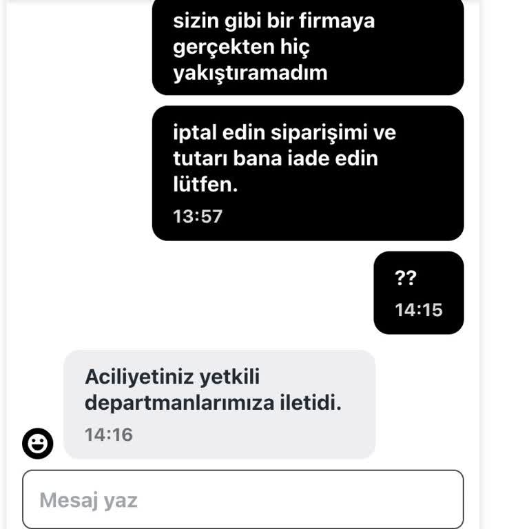 Siparişim Kargoya Verilmiyor, Müşteri Hizmetleri Oyalıyor