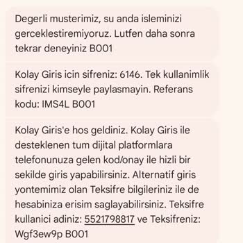 Online İşlemlere Giriş Sorunu: Çözüm Bekleyen Müşteri