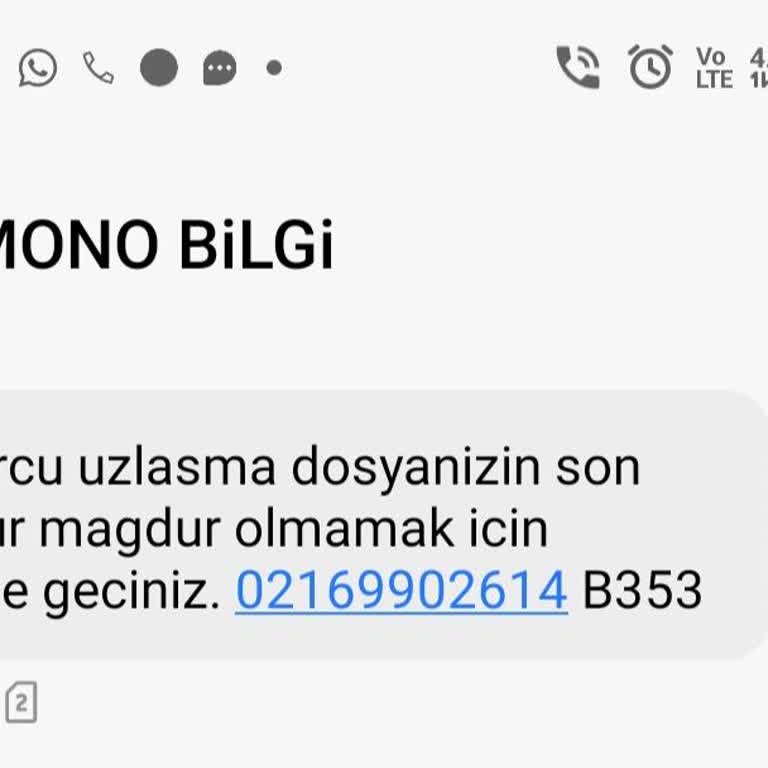 Asılsız Mesajlarla Mağduriyet Tehdidi