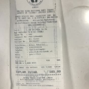 Bozuk Ketçapla Rezil Olan Yemek Deneyimi