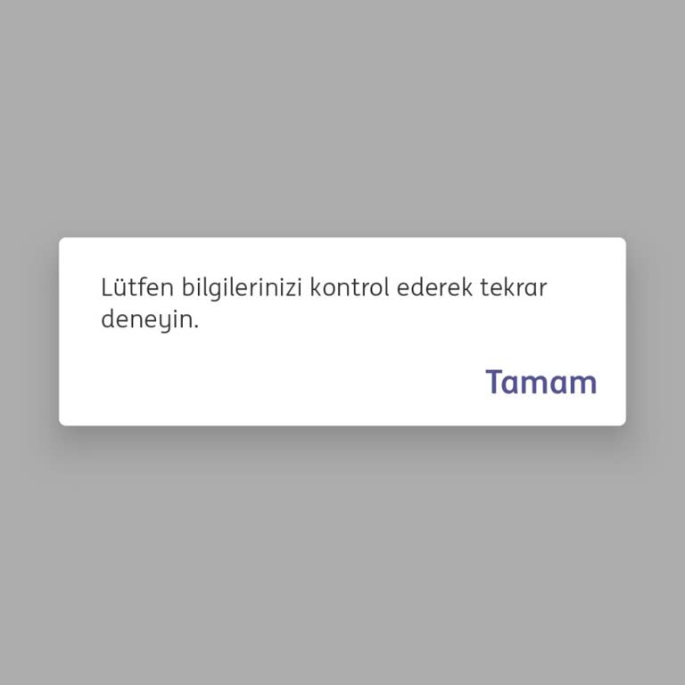 Mobil Bankacılık Uygulamasında Şifre Alma Sorunu