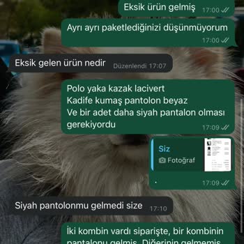 Eksik Ürün Teslimatı Ve Müşteri Hizmetleri Sorunu