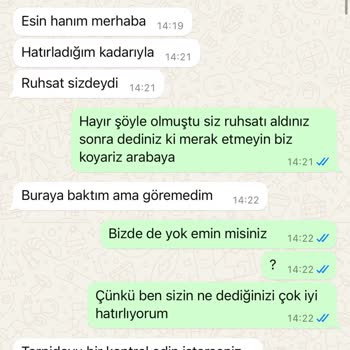 Anlaşmalı Serviste Kötü Deneyim Ve Uzun Bekleyiş