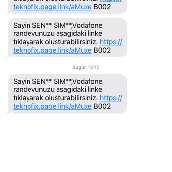 Vodafone Nakil İşlemi Ve İletişim Sorunları