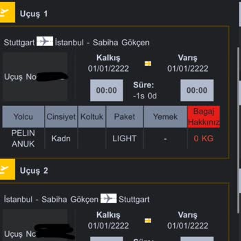 Yanlış Bilet İşlemi Ve Müşteri Hizmetleri Sorunu